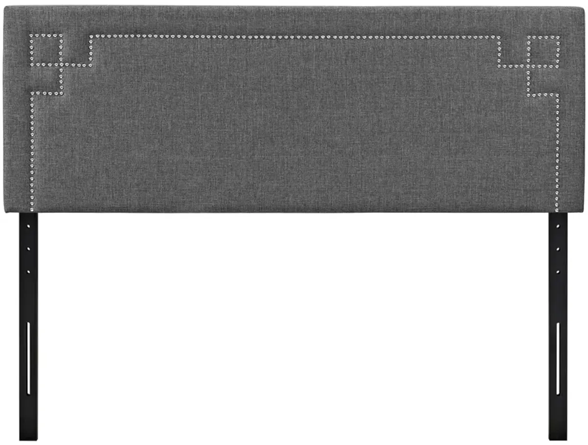 Josie Queen Upholstered Fabric Headboard