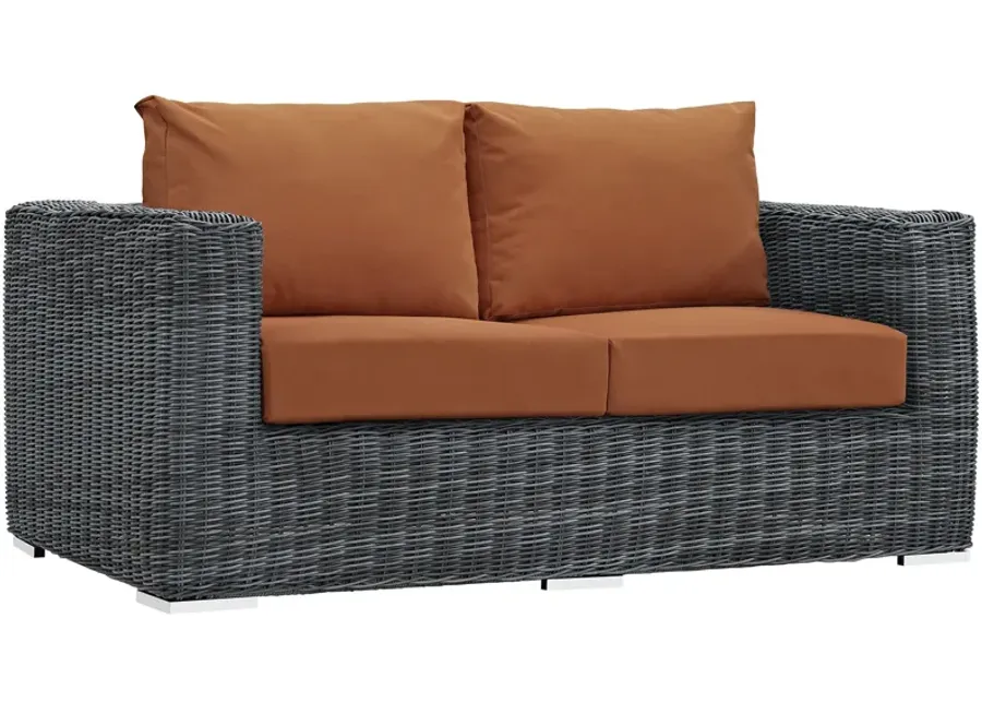 Summon Outdoor Patio Sunbrella® Loveseat