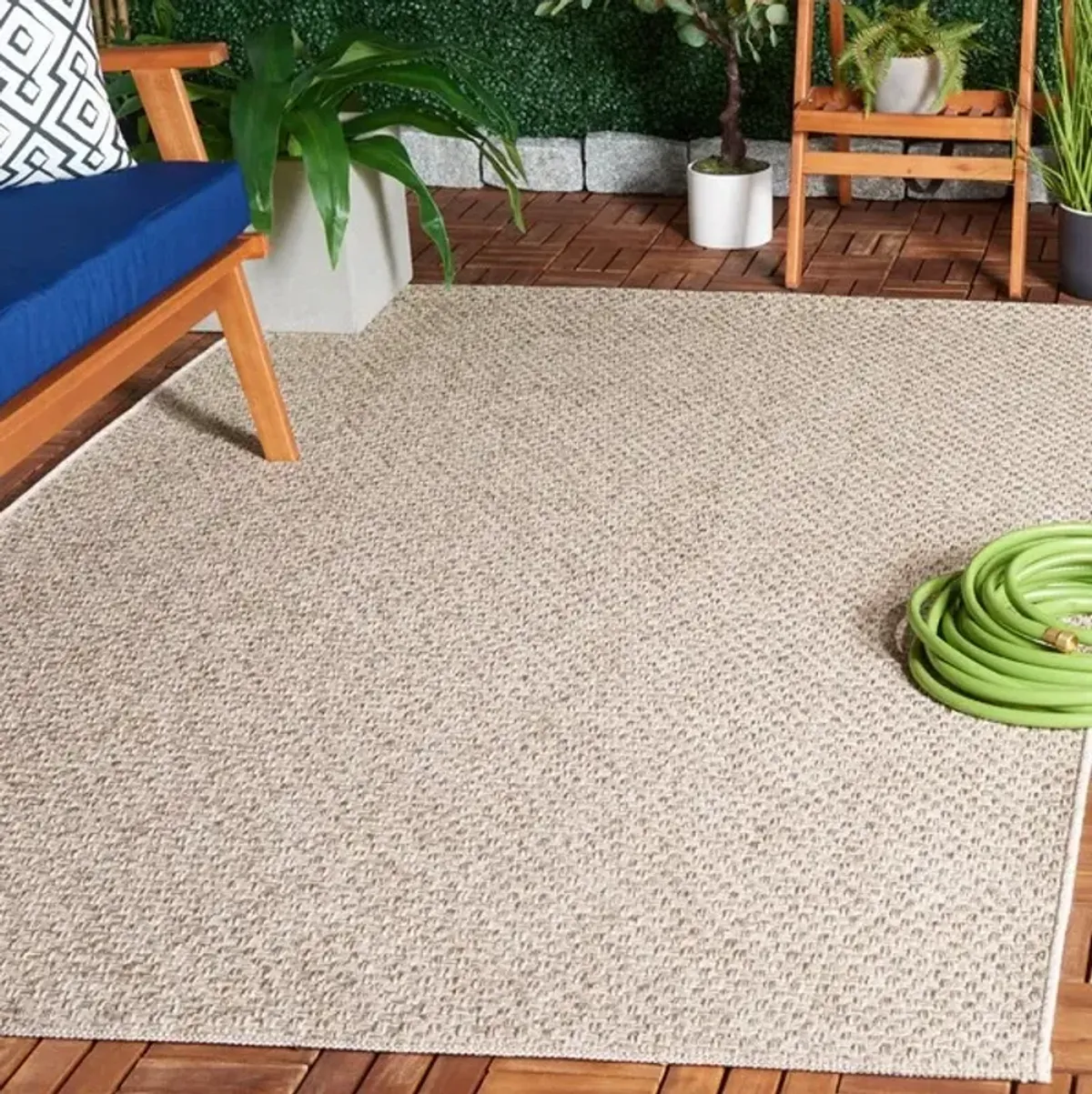 SISAL ALL-WEATHER 460 Beige 5'-0' x 7'-6' Medium Rectangle Rug