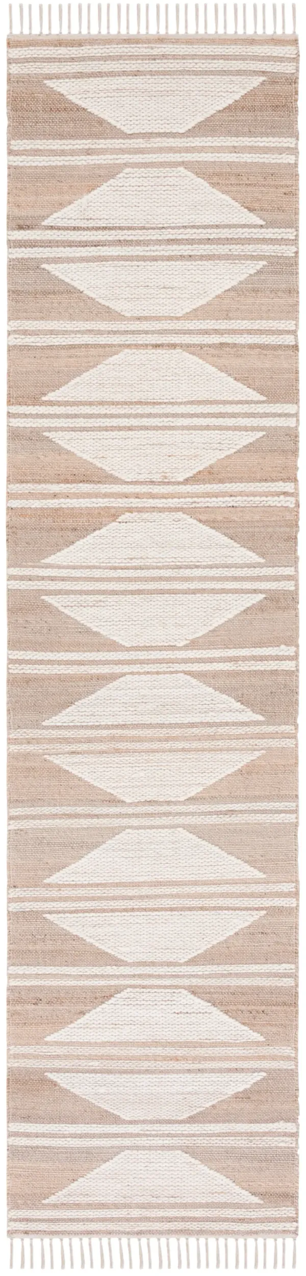 KILIM 451 NATURAL  2'-3' x 7' Runner Rug