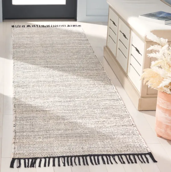 RAG RUG Hand Woven 2'-3' x 8' runner