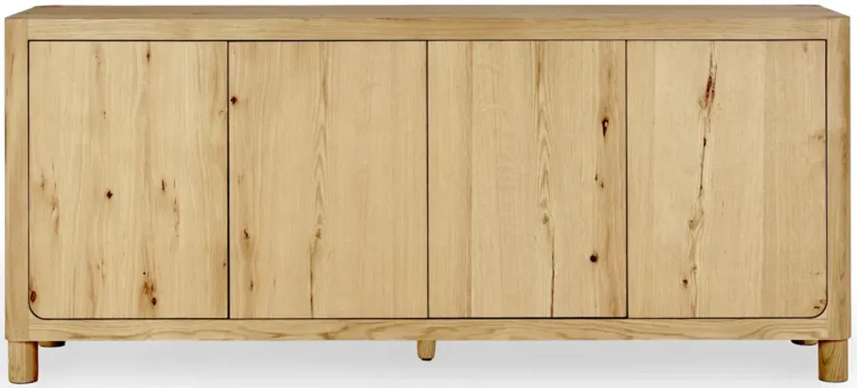 Orlando 4-Door Sideboard Natural