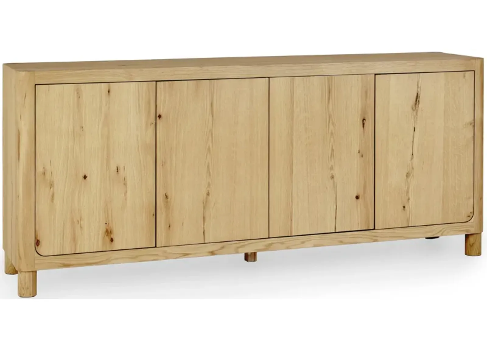 Orlando 4-Door Sideboard Natural