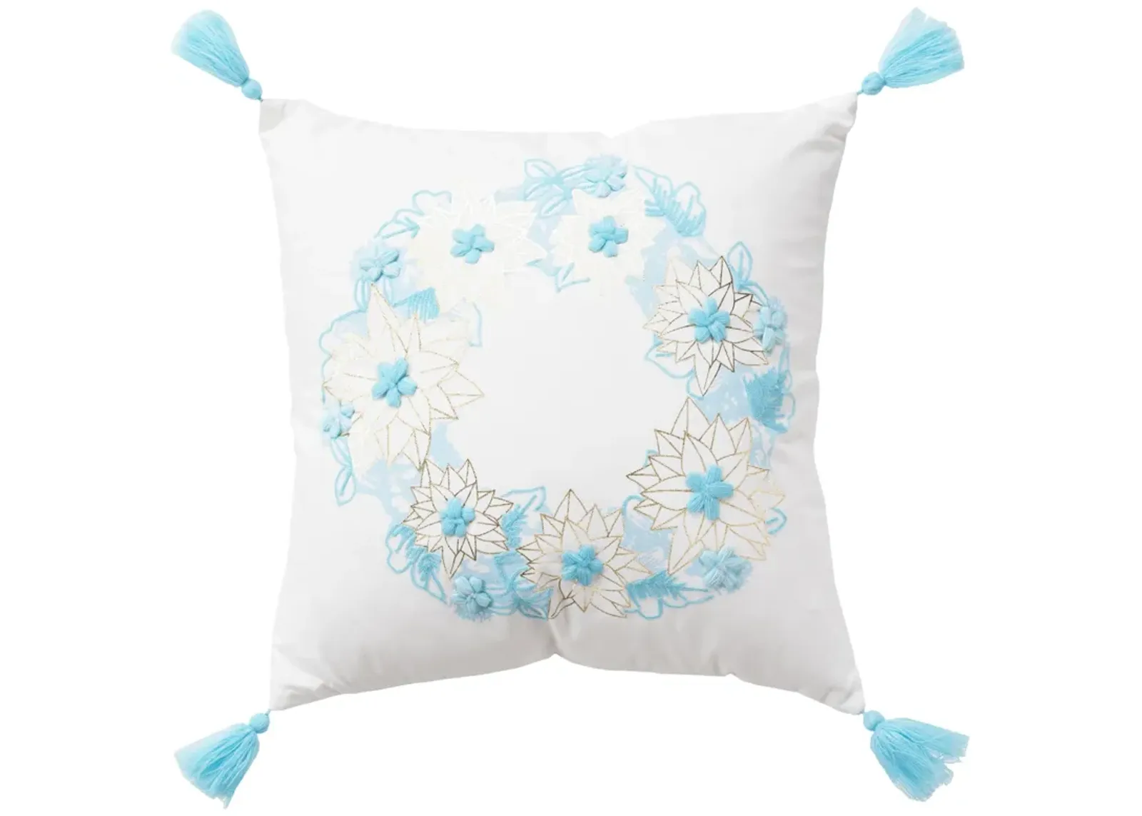 HOLIDAY 2022 Botanical Ivory Pillow