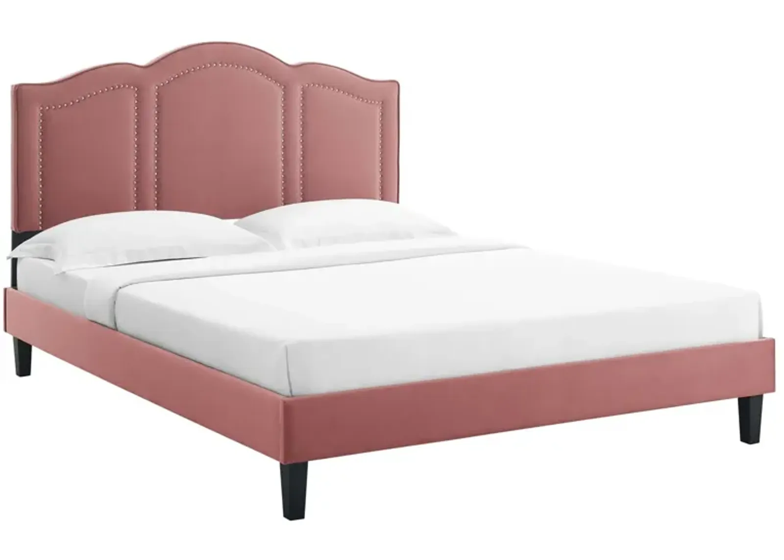 Emerson Performance Velvet King Platform Bed