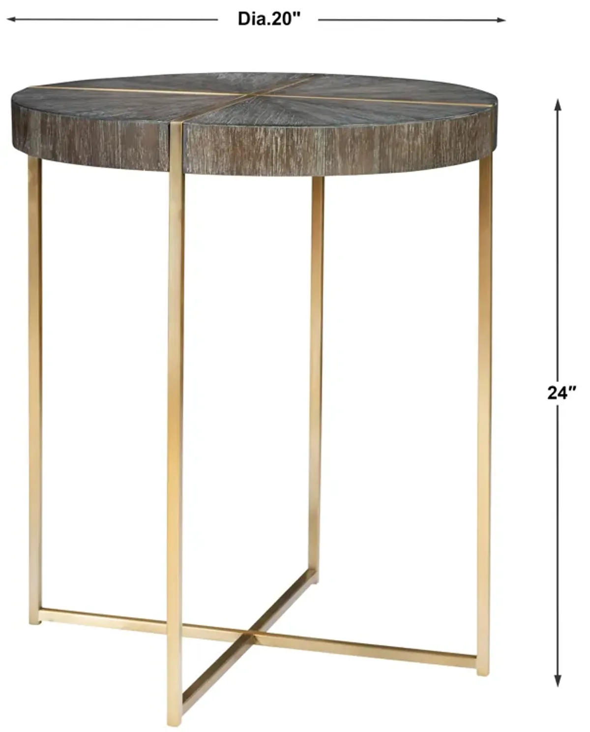 Taja Round Accent Table