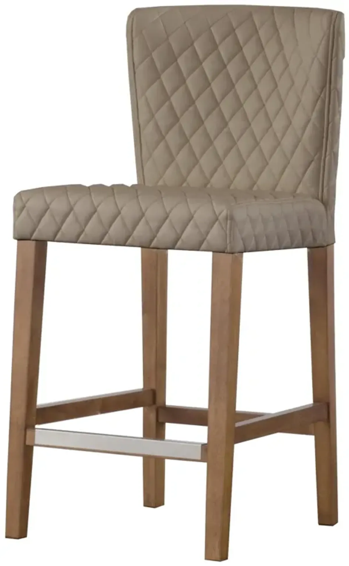 Albie Diamond Stitching Counter Stool