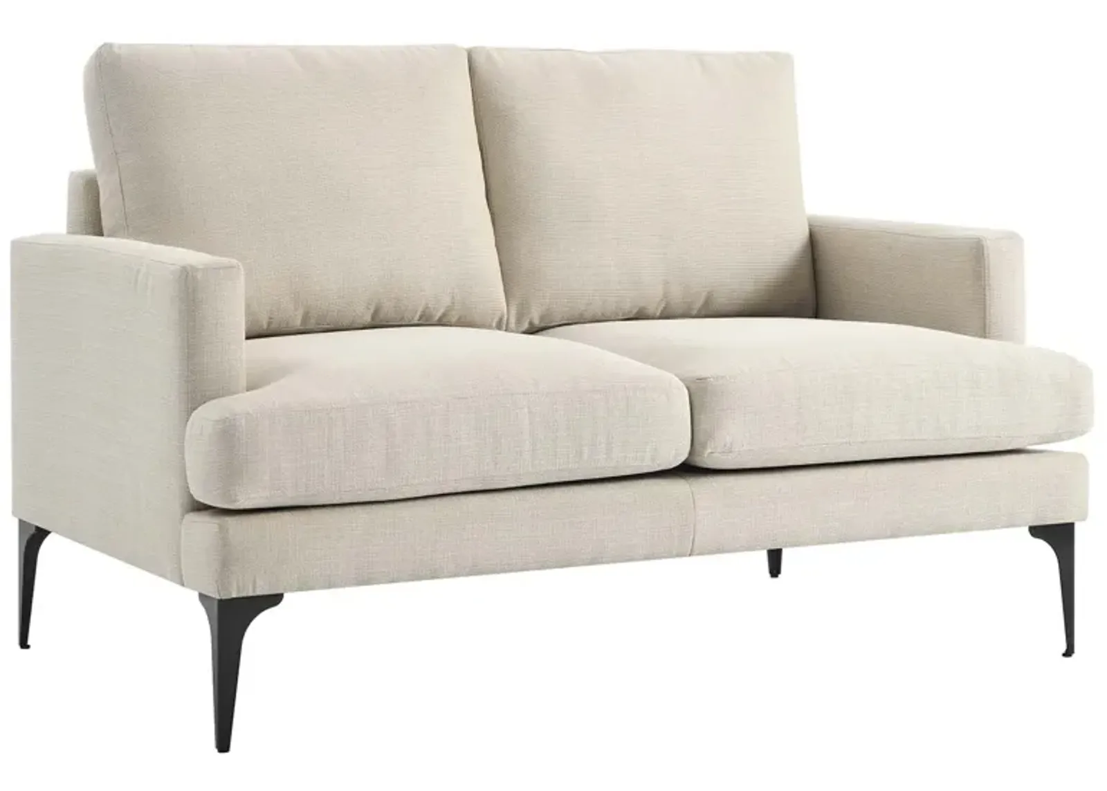 Evermore Upholstered Fabric Loveseat