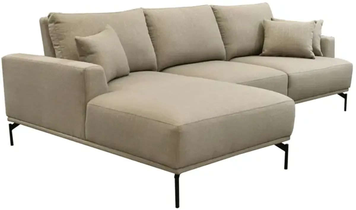 Valentino Adjustable Back Left Sectional