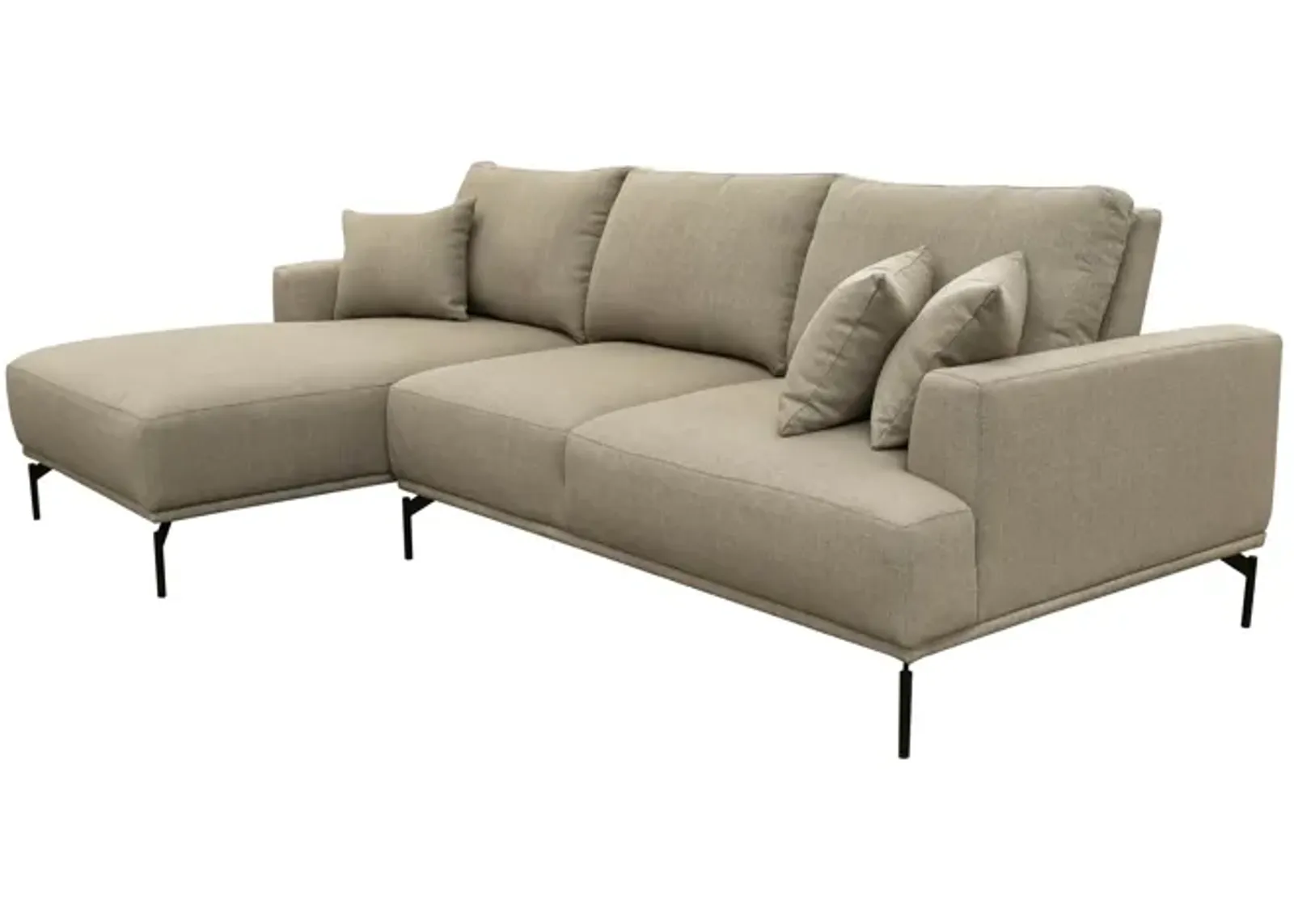 Valentino Adjustable Back Left Sectional