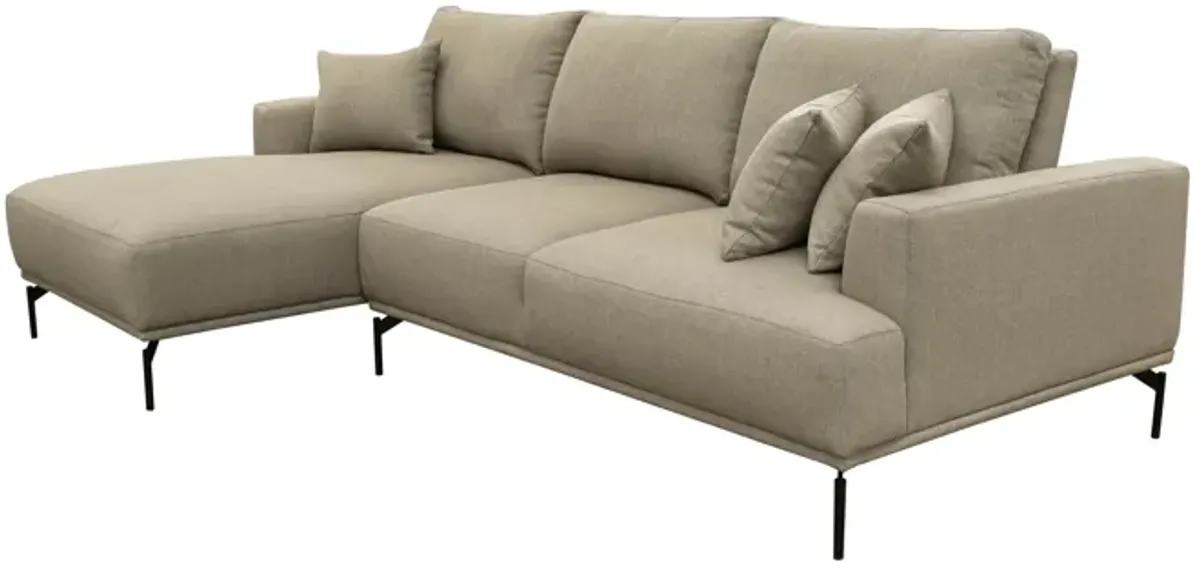 Valentino Adjustable Back Left Sectional