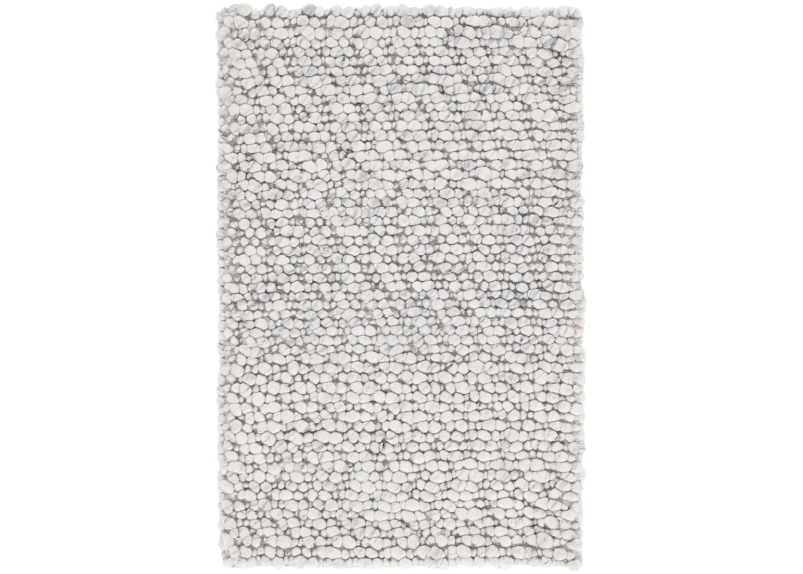 NATURA 258 LIGHT GREY 8' x 10' Large Rectangle Rug