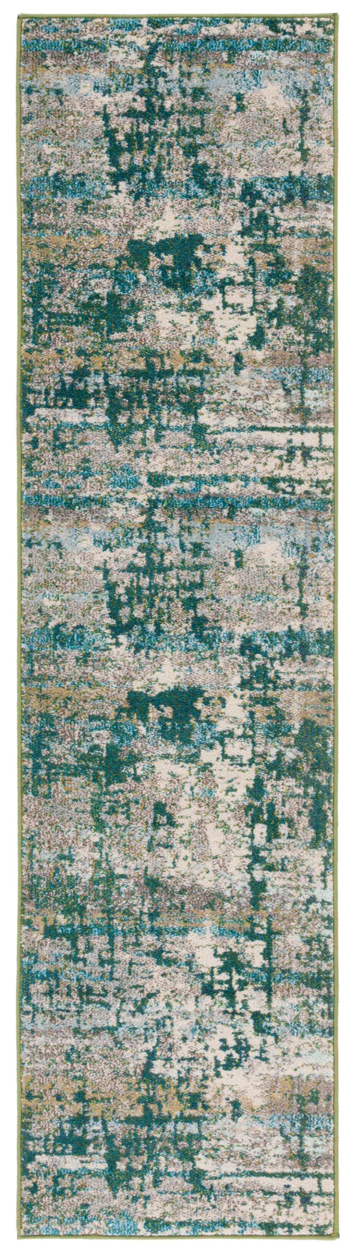 MADISON 469 SAGE  2'-2' x 8' Runner Rug