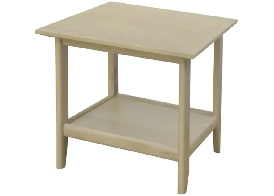 Pryce PRYC-001 19"H x 17"W x 20"D End Table