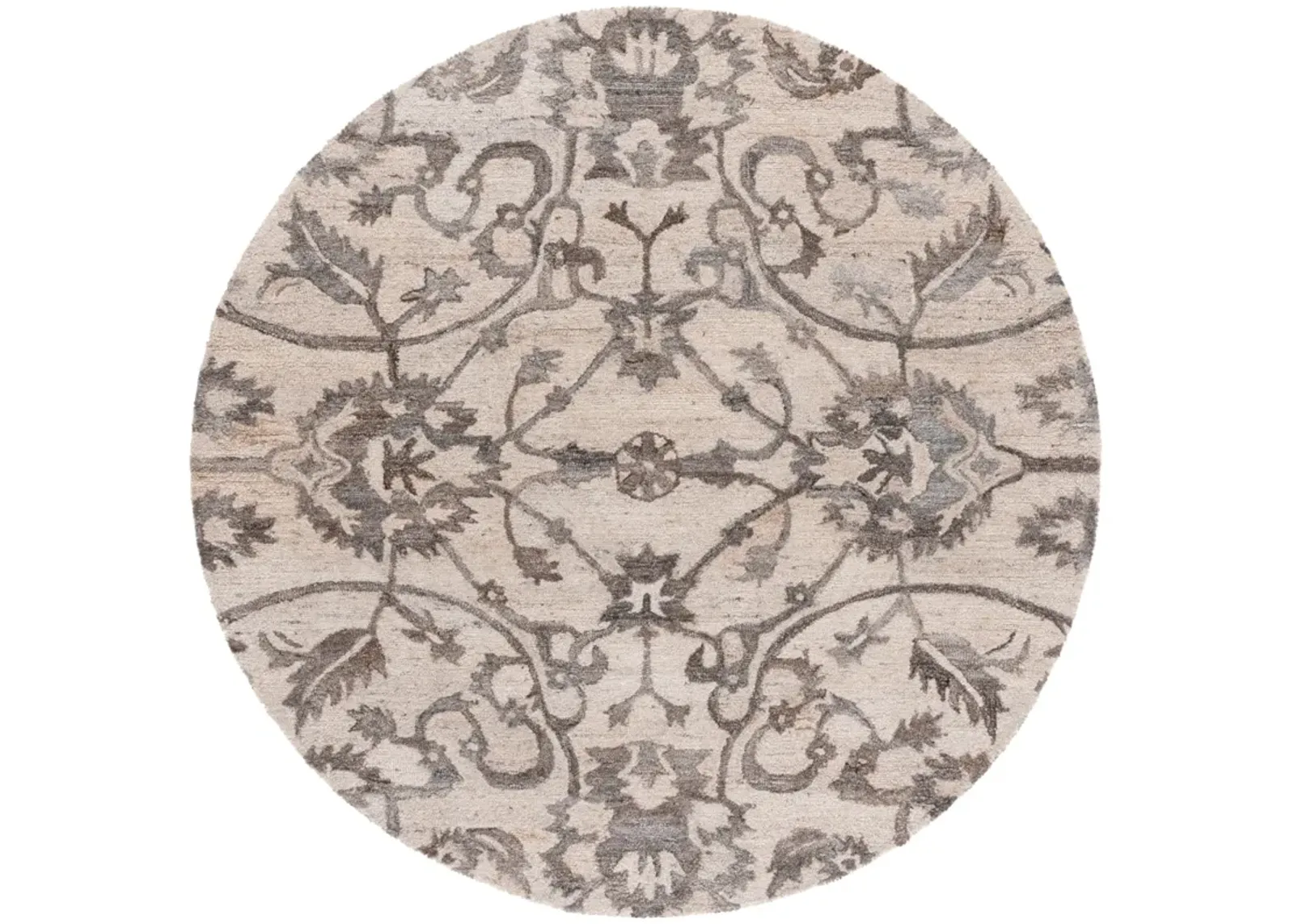 ANATOLIA 401 IVORY  6' x 6' Round Round Rug