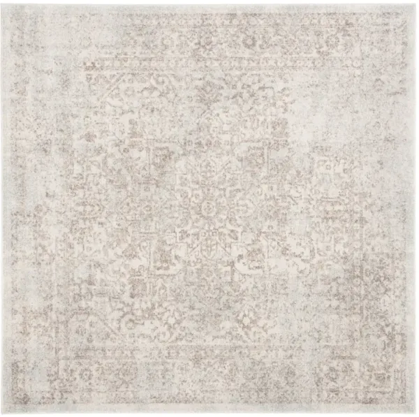 EVOKE 256 IVORY  9' x 9' Square Square Rug