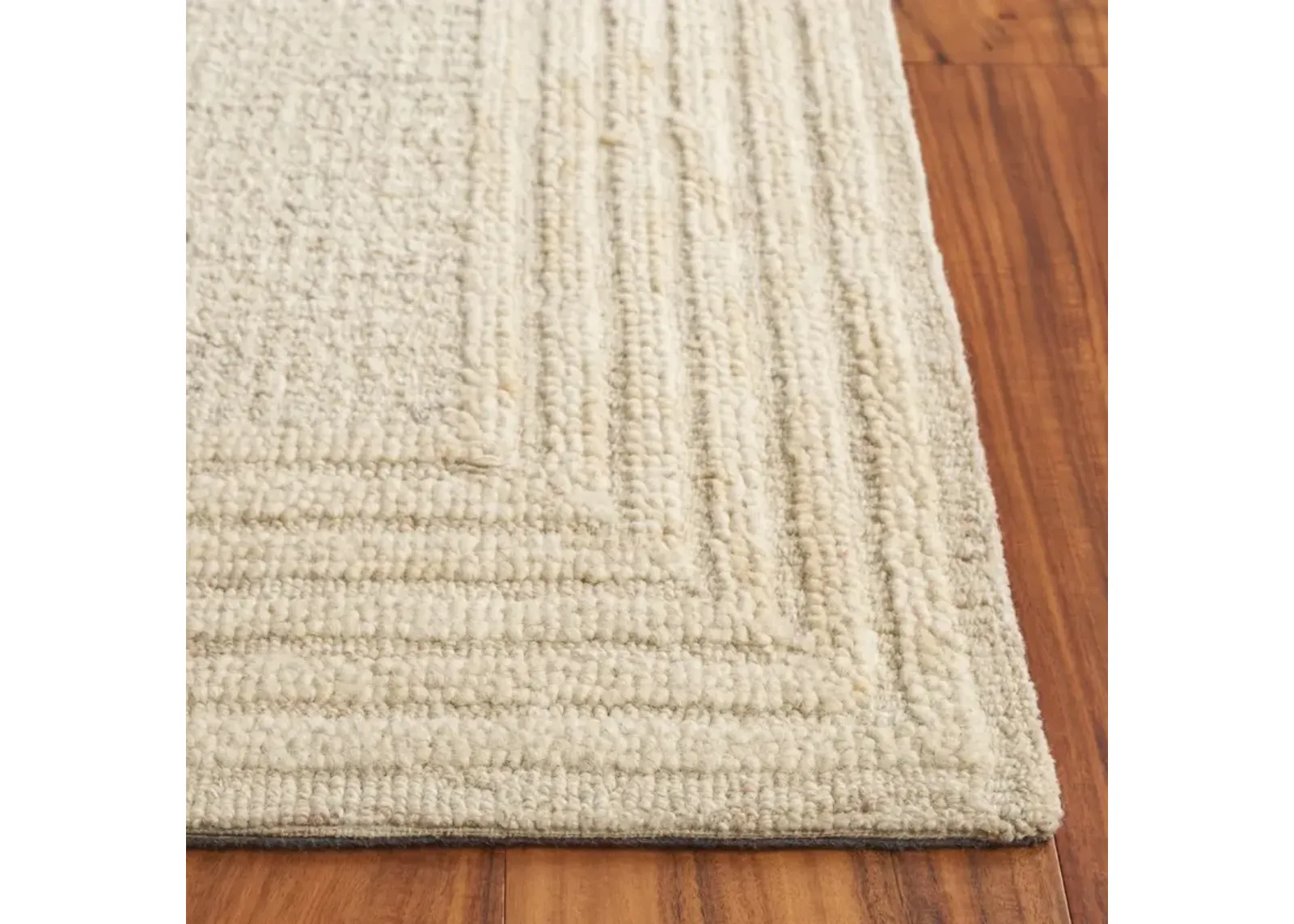 EBONY 425 IVORY  6' x 6' Square Square Rug