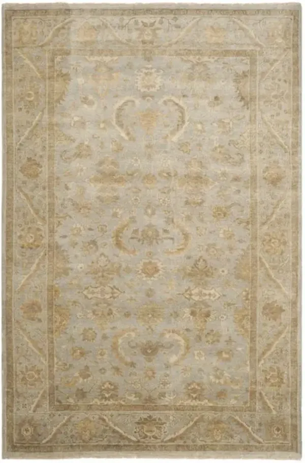 OUSHAK 154 Blue  6' X 9' Medium Rectangle Rug