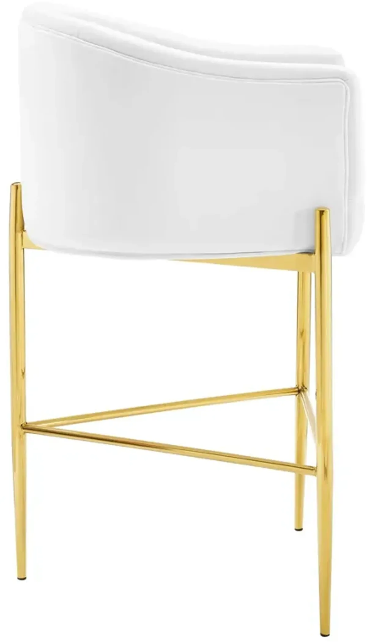 Savour Tufted Performance Velvet Bar Stool