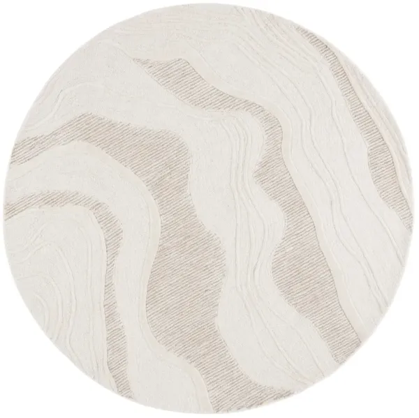 FIFTH AVENUE Hand Tufted 6' x 6' Round area rug