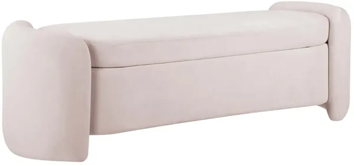 Nebula Upholstered Performance Velvet Bench