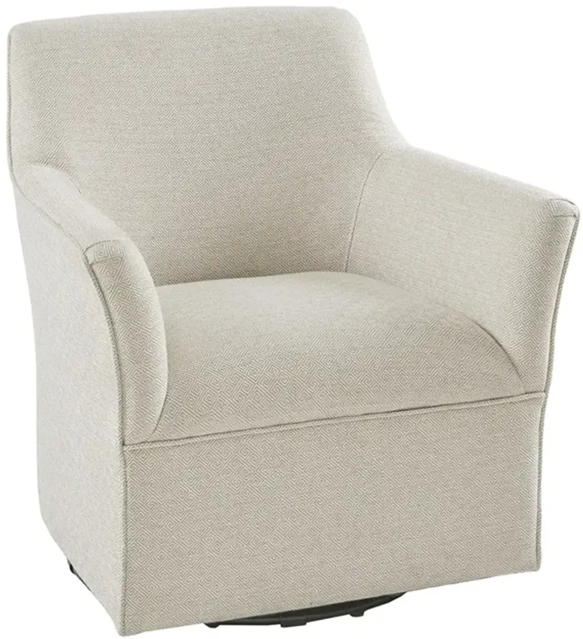 Madison Park Augustine Cream Swivel Glider Chair