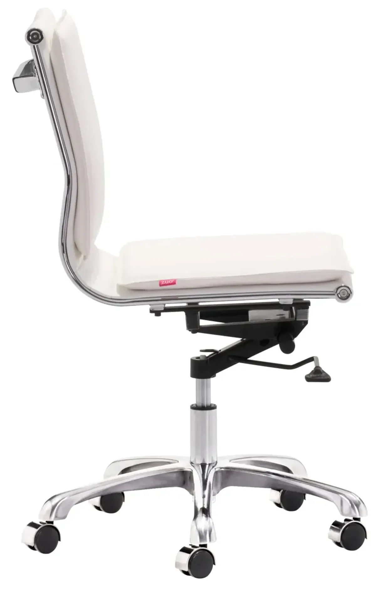 Lider Plus Armless Office Chair White