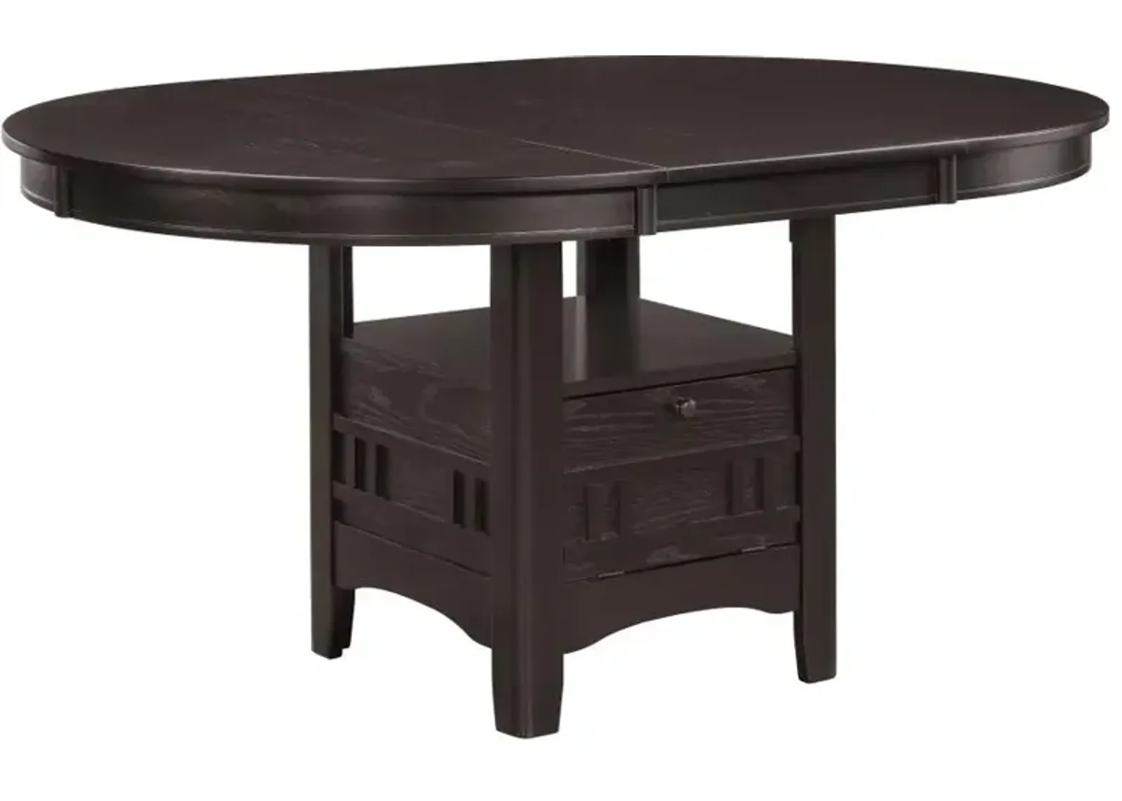 Lavon Dining Table with Storage Espresso