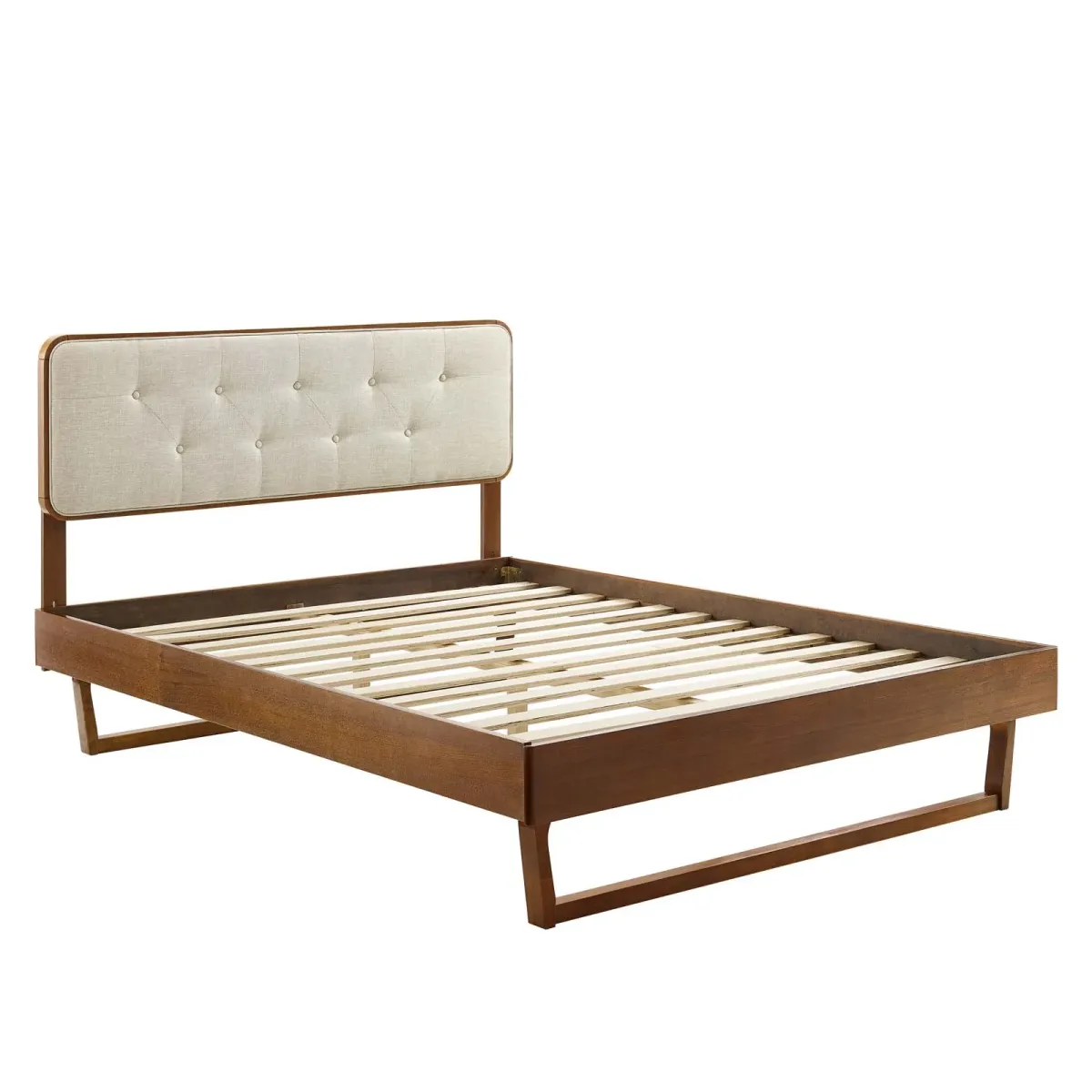 Bridgette Queen Wood Platform Bed