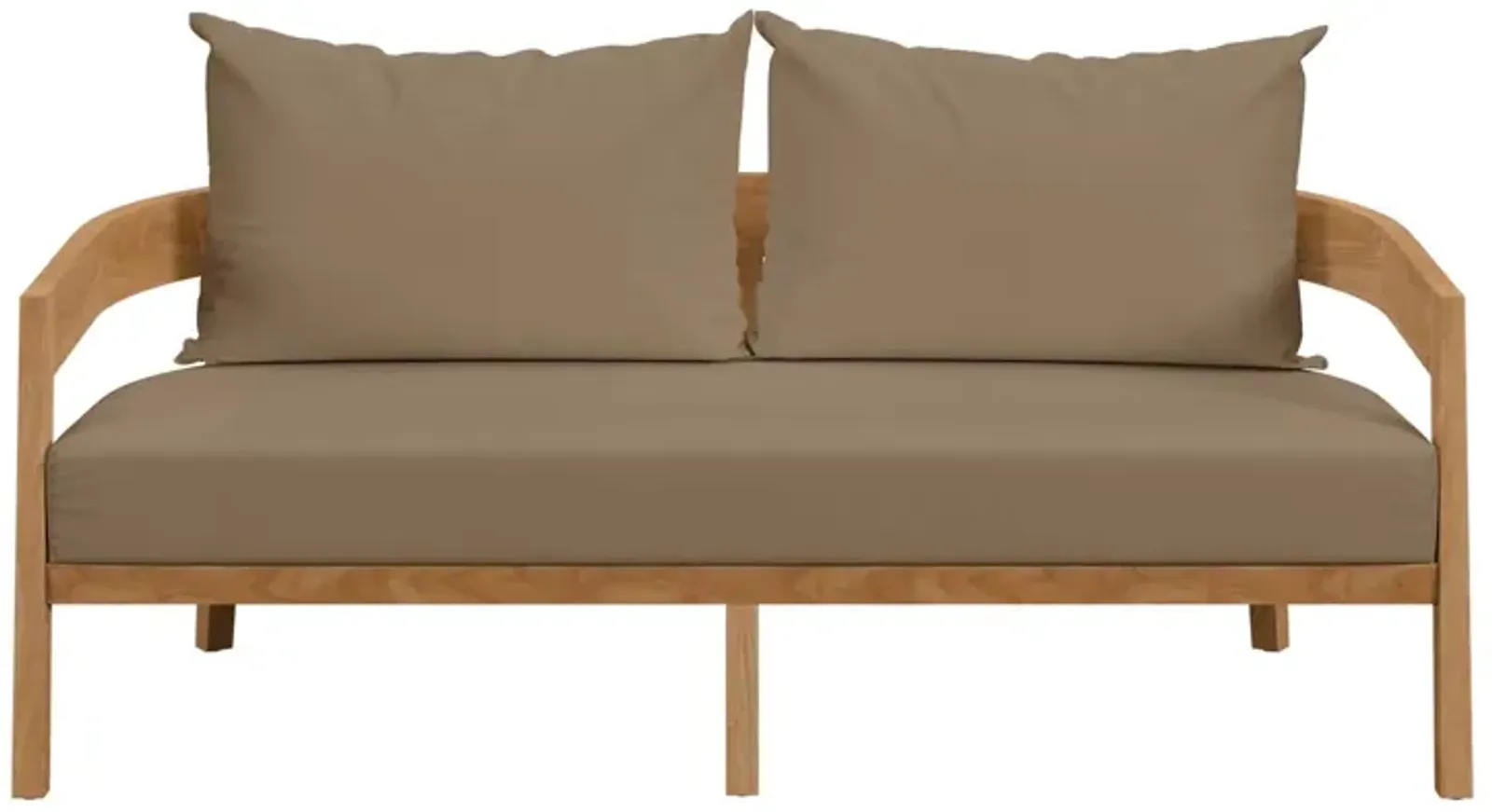 Brisbane Teak Outdoor Loveseat