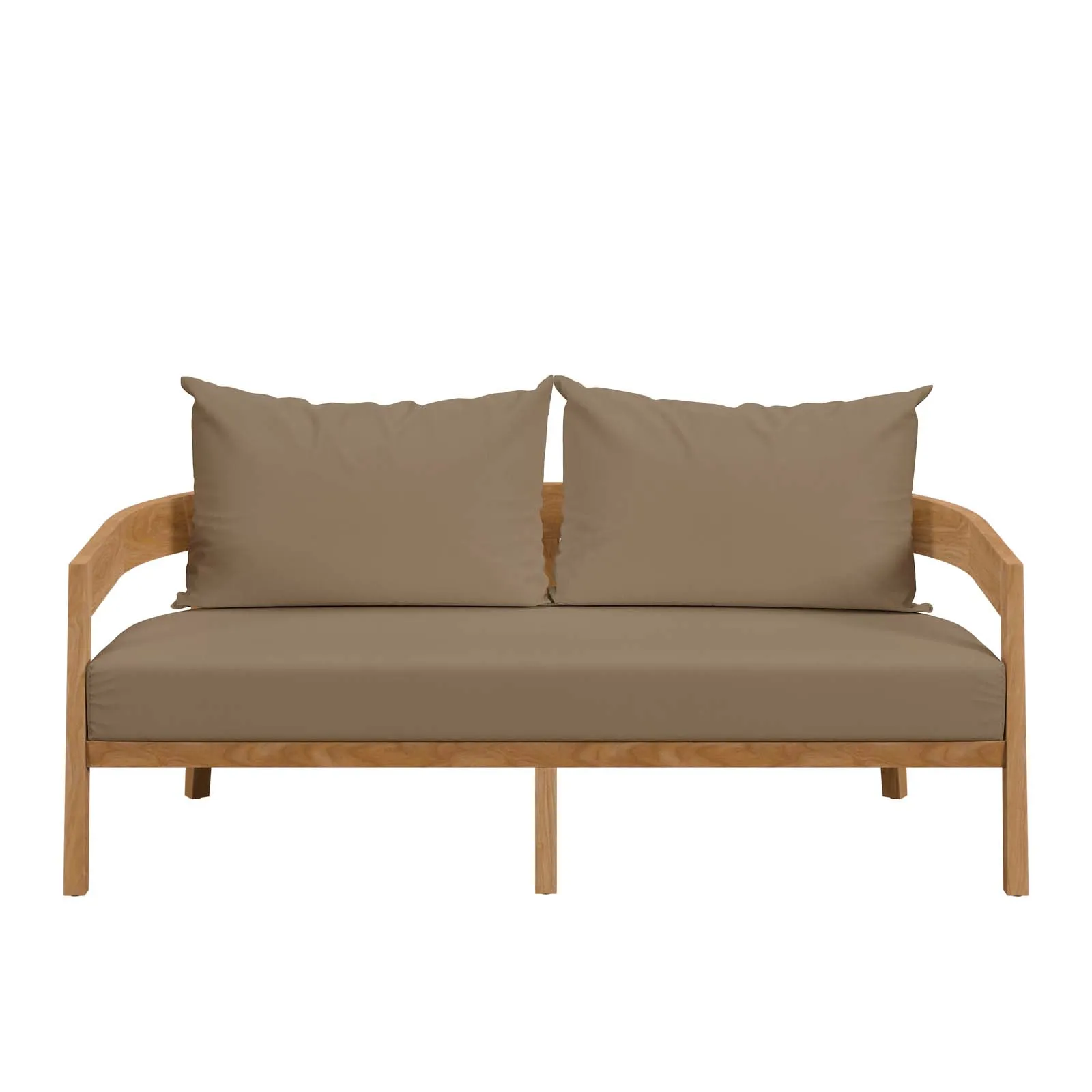 Brisbane Teak Outdoor Loveseat