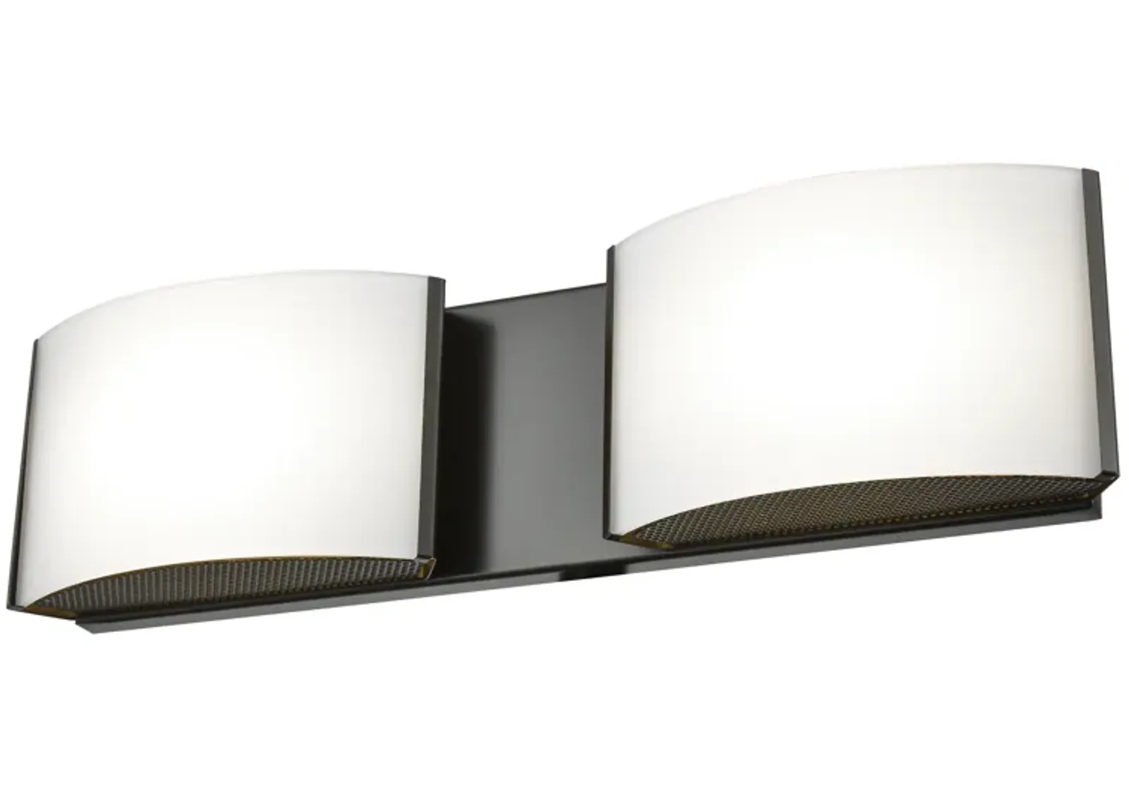 Pandora 16" Wide 2-Light Vanity Light - Oiled Bronze