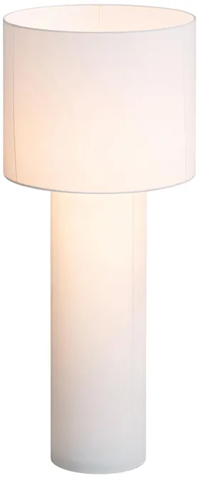 Cleopatra Cream Linen Floor Lamp