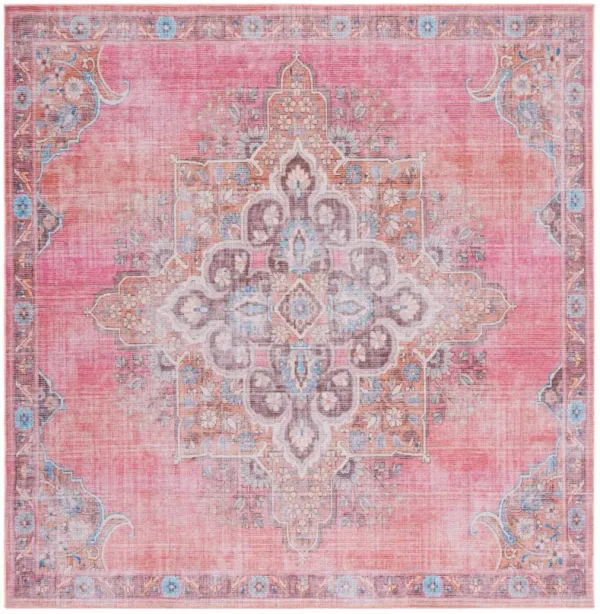 SERAPI 580 PINK  8' x 8' Square Square Rug