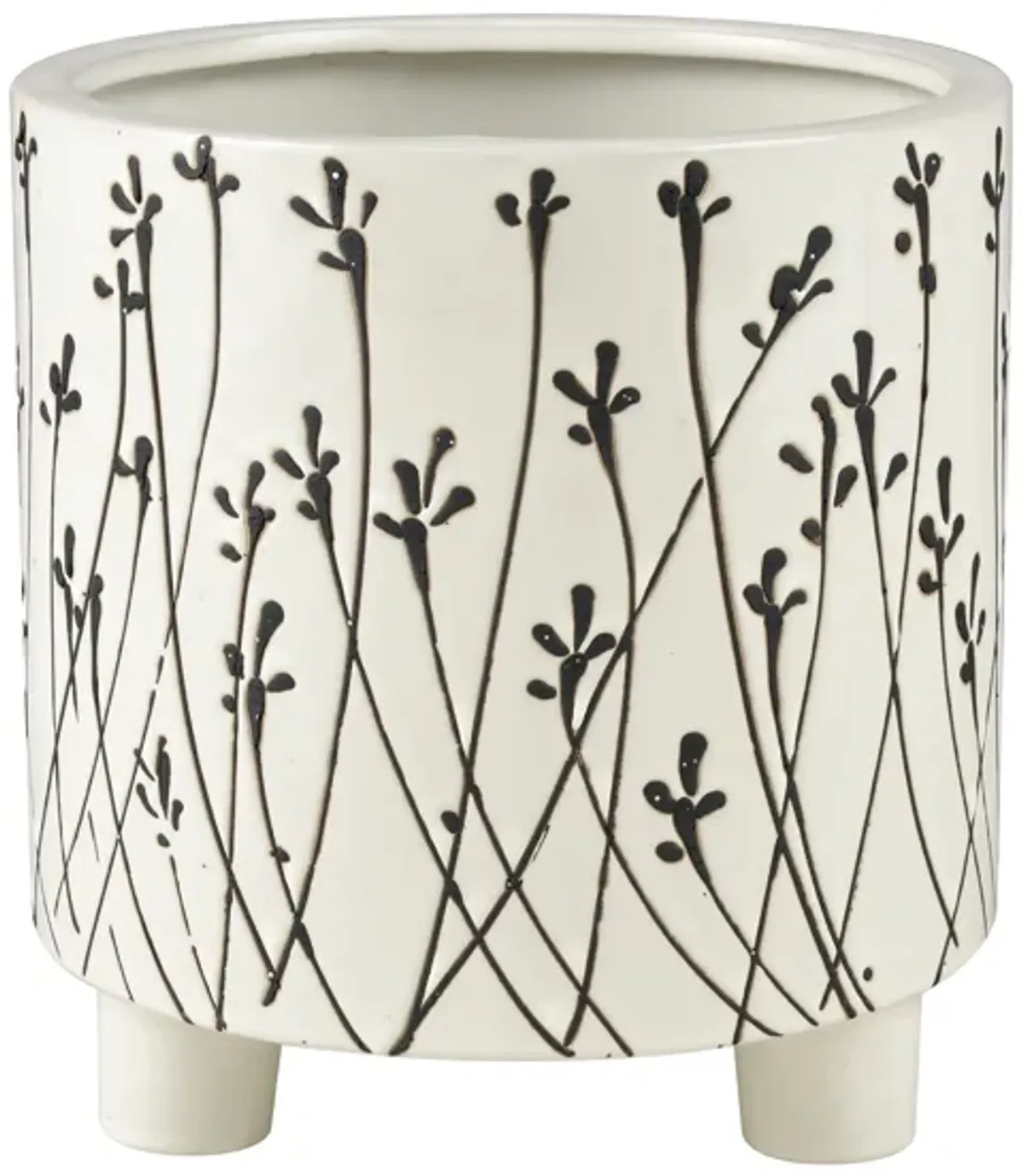 Melton Planter  -  Large White - Set of 2