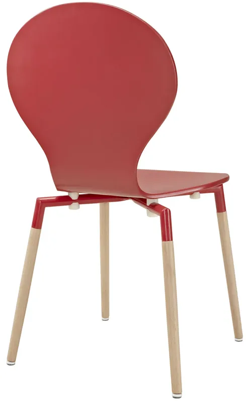 Path Dining Wood Side Chair