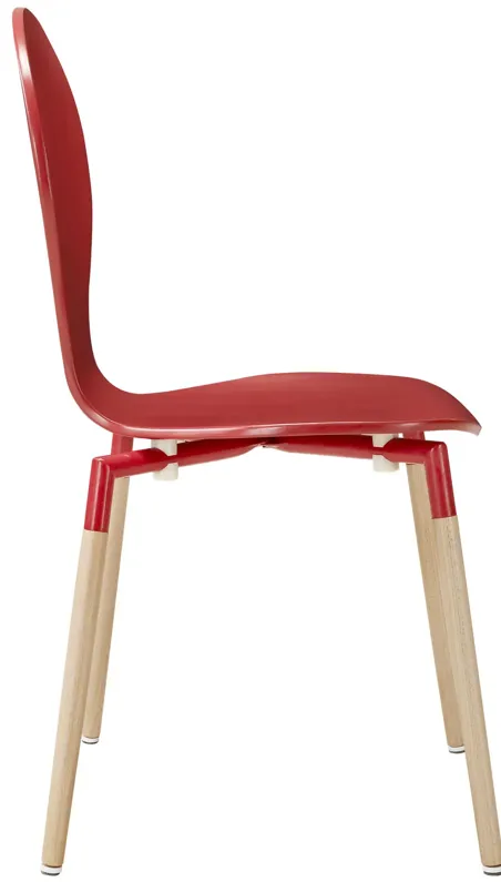 Path Dining Wood Side Chair