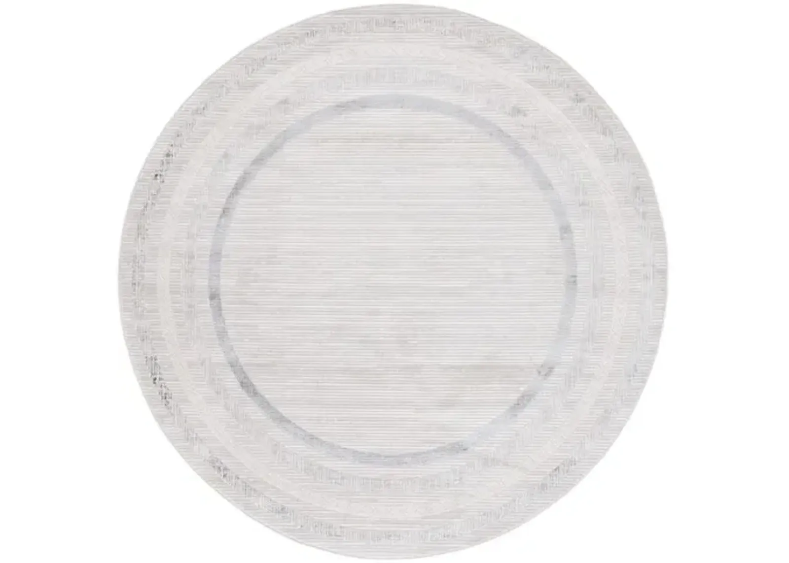 HANNA 113 Beige 6'-7' X 6'-7' Round Round Rug