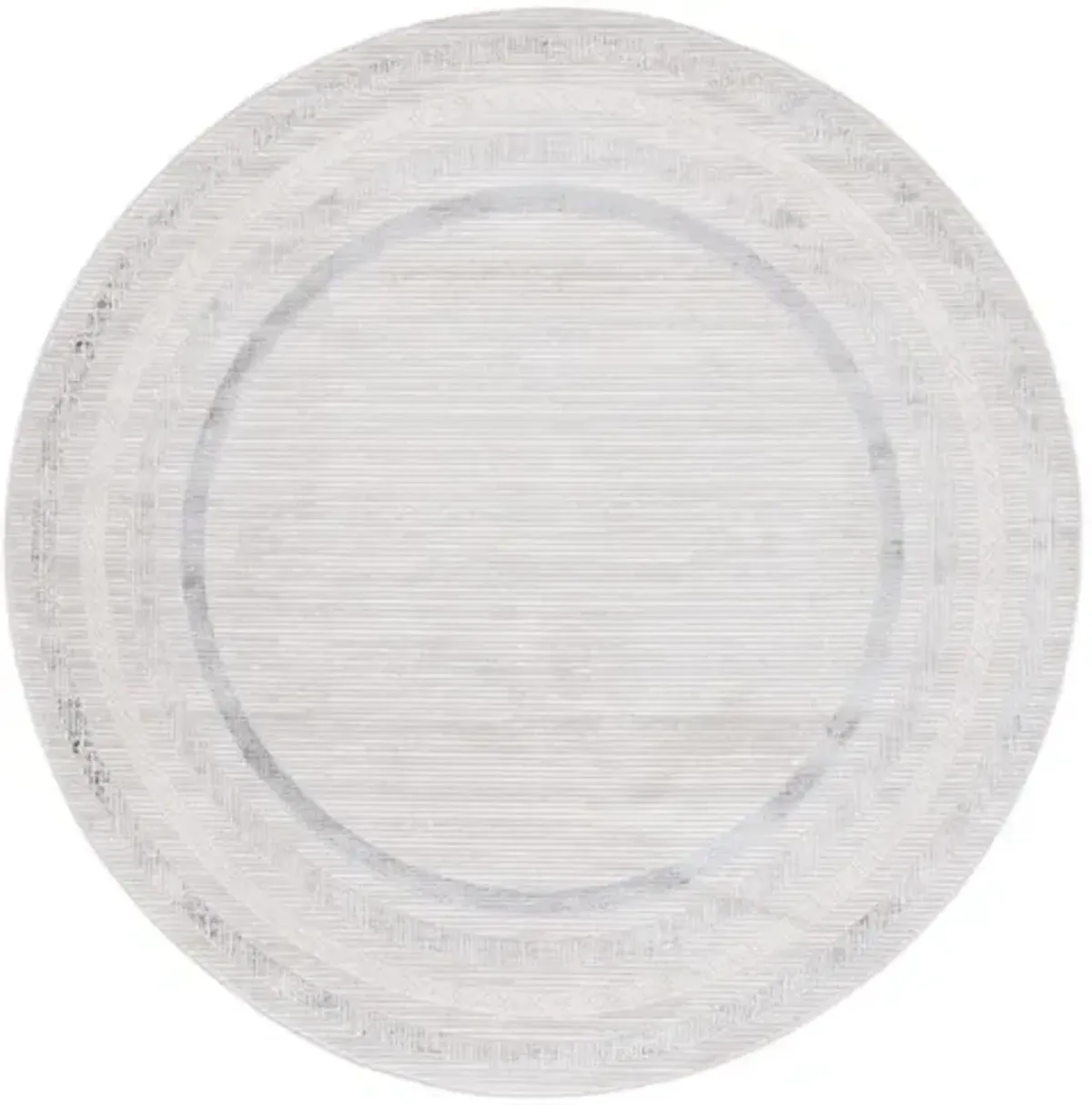 HANNA 113 Beige 6'-7' X 6'-7' Round Round Rug