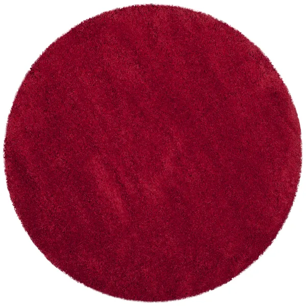 MILAN SHAG Round Power Loomed 7' x 7'Round Rug