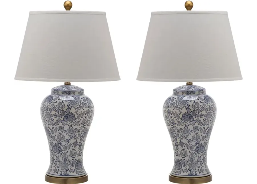 Spring 29-Inch H Blossom Table Lamp - Set of 2