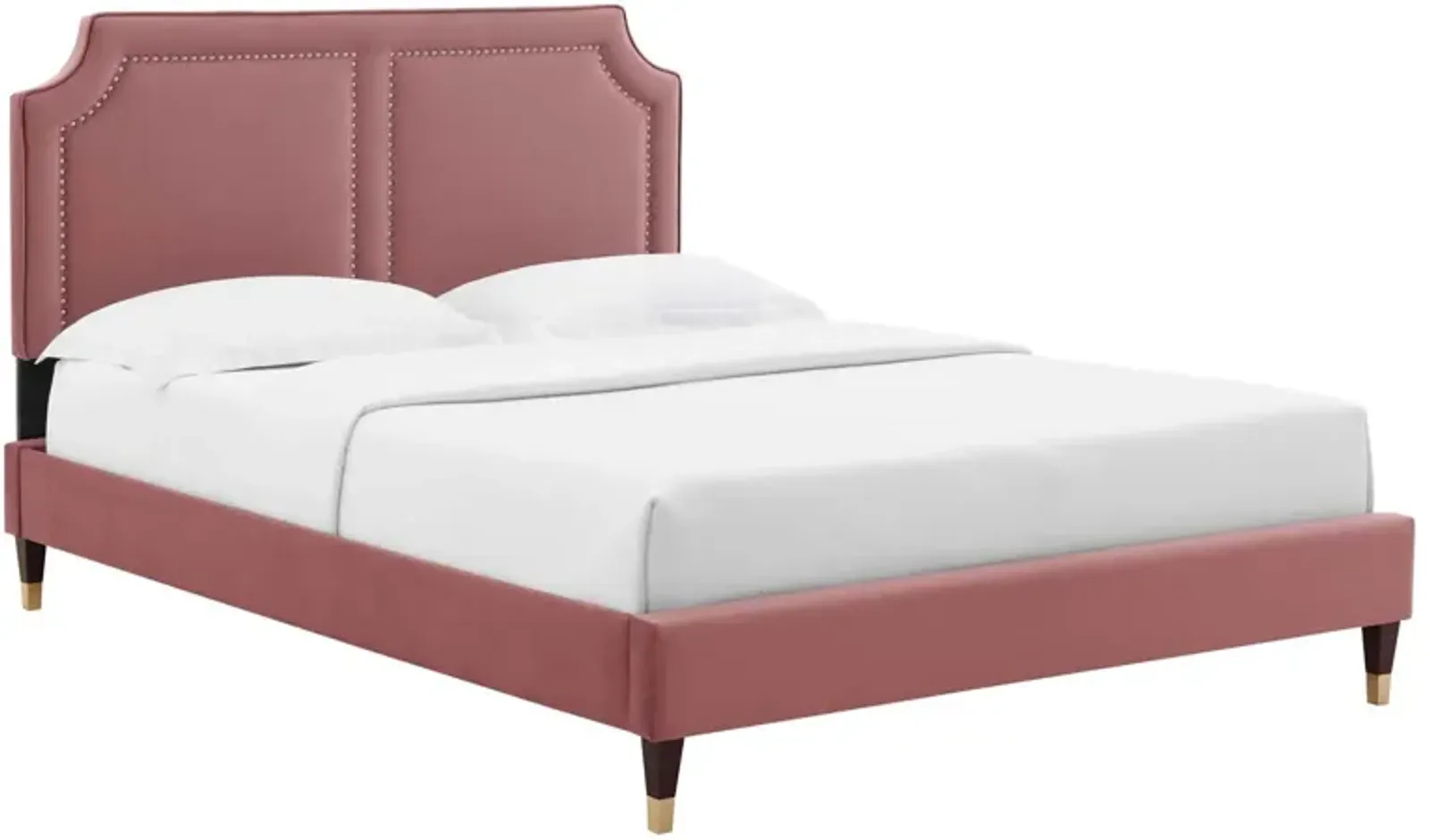 Novi Performance Velvet King Bed