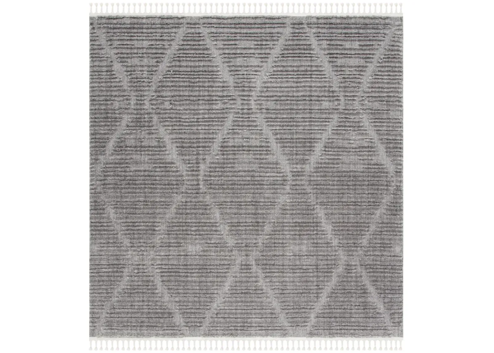 MARRAKESH 517 GREY 8' x 8' Square Square Rug