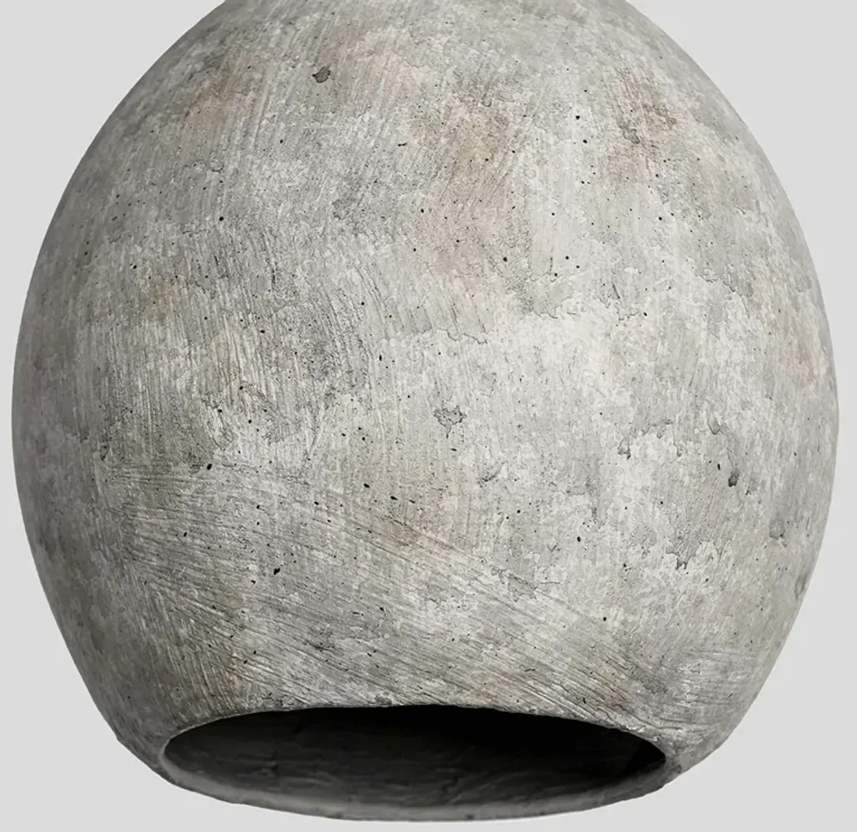 Teresa 1-Light Deep Gray Concrete Pendant