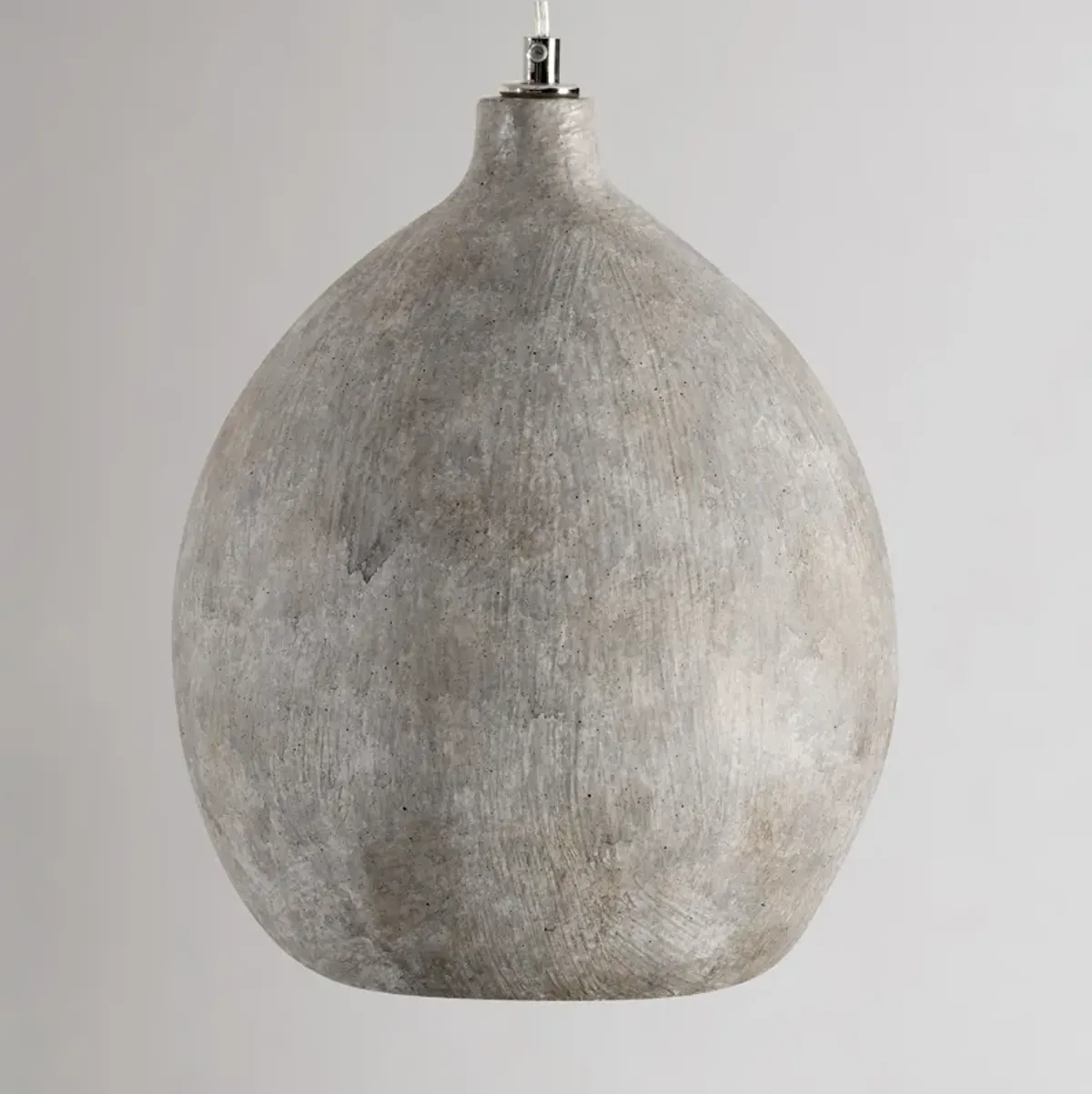 Teresa 1-Light Deep Gray Concrete Pendant