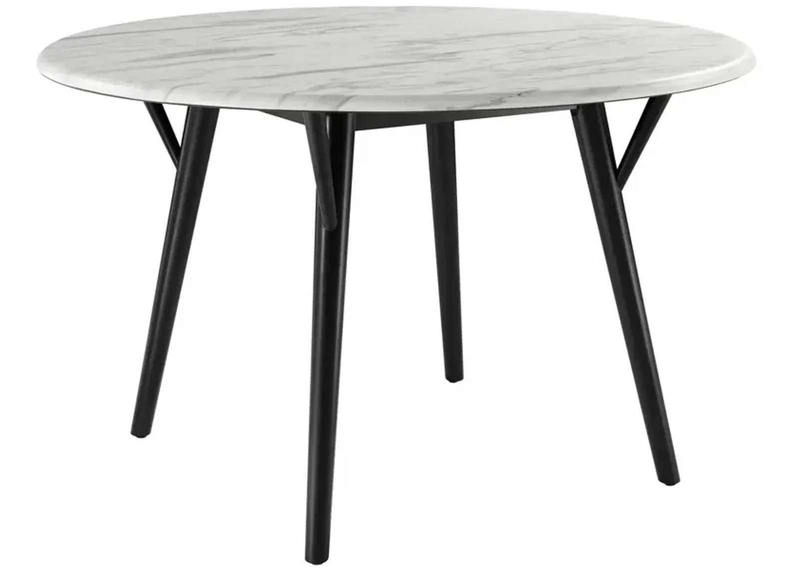 Gallant Round Performance Faux Marble Dining Table