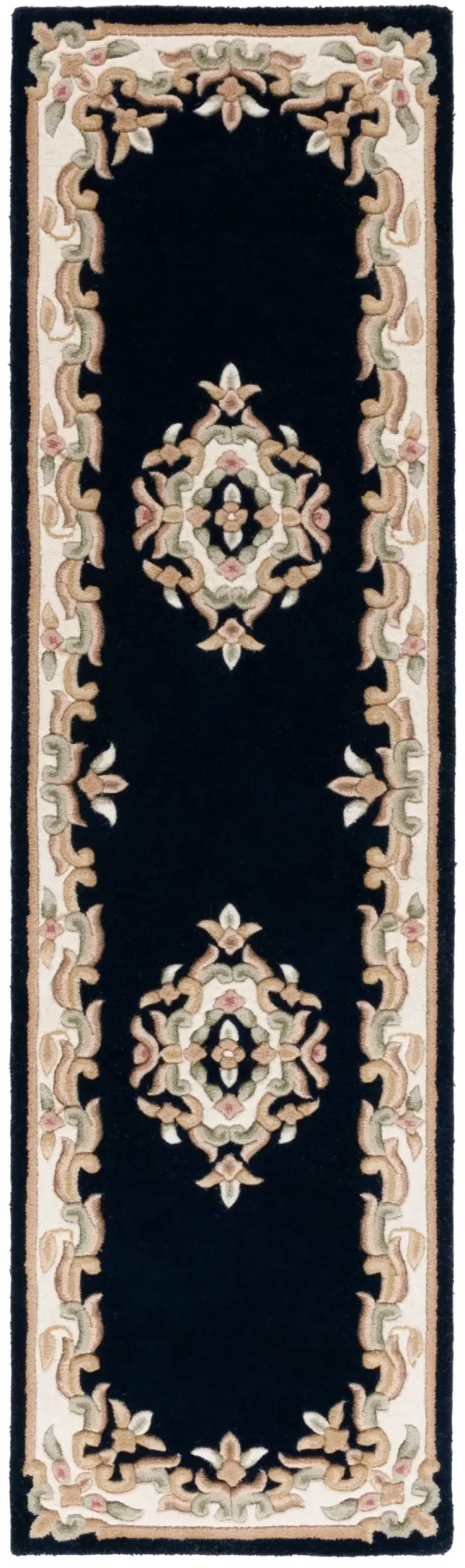 AUBUSSON Hand Tufted 2'-3' x 8' runner
