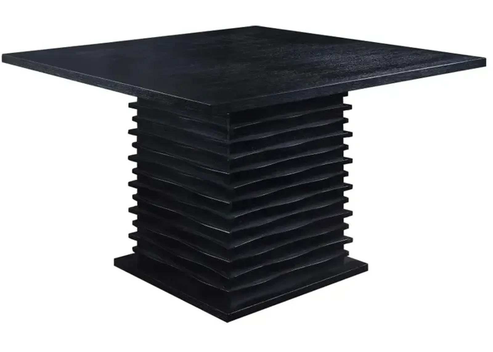 Ayanna Square Counter Table Black