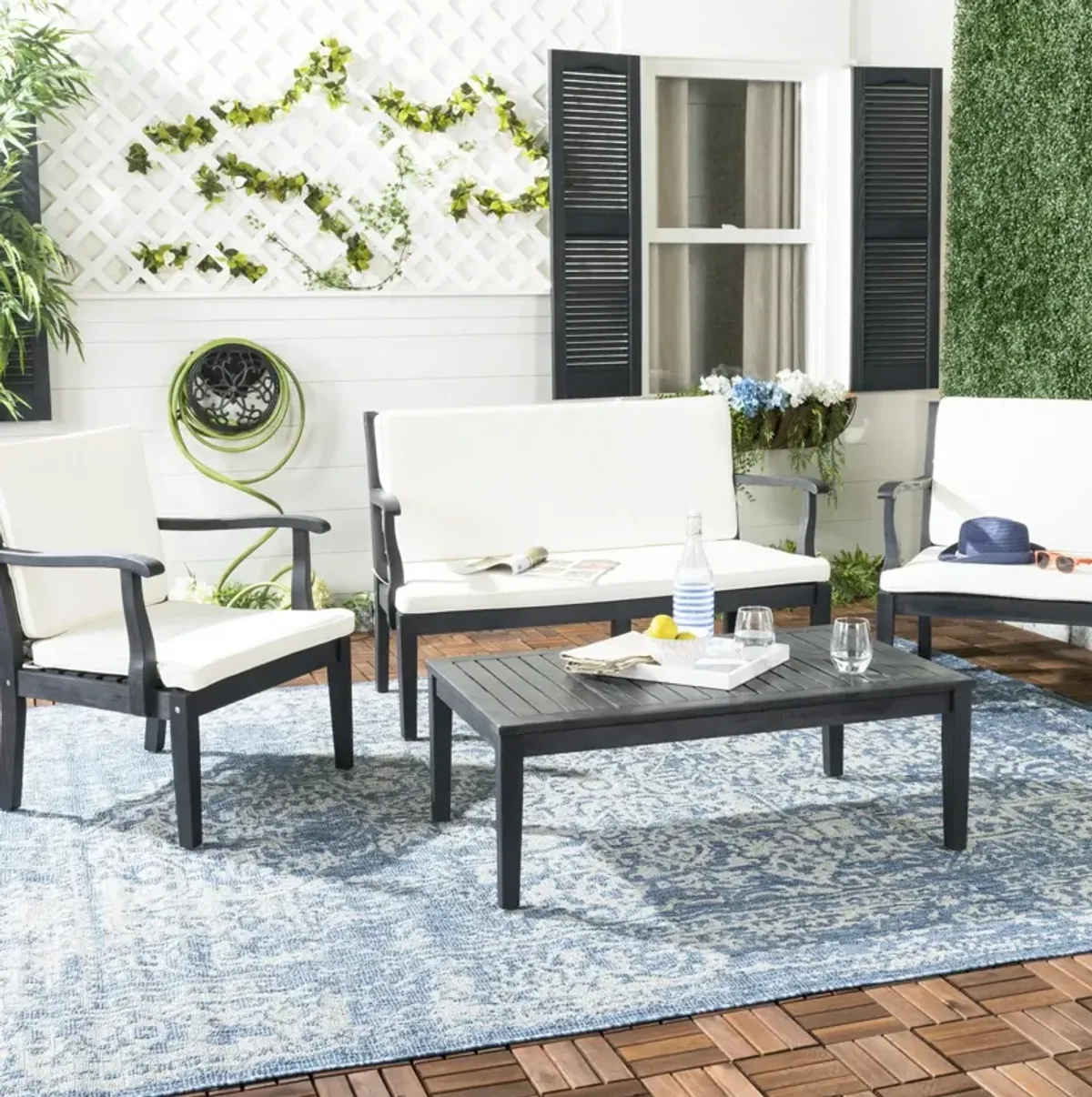 Del Mar 4 Piece Outdoor Set