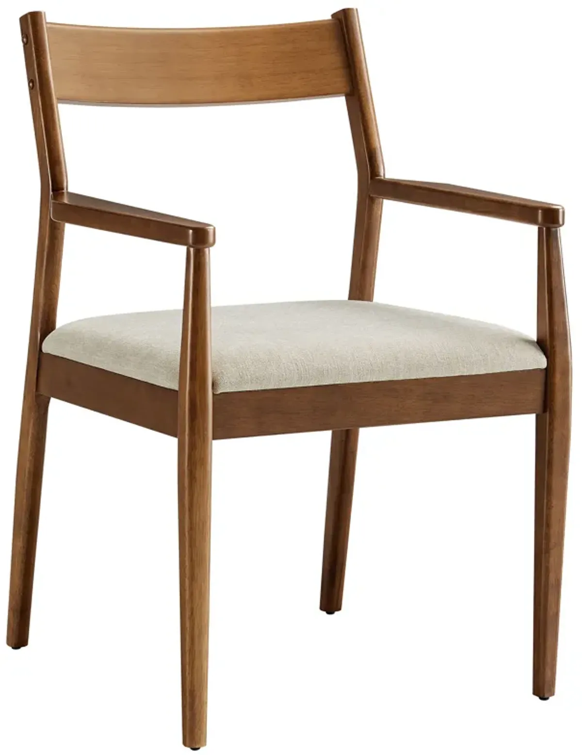 Solara Fabric Wood Dining Armchairs Set of 2 by Modway